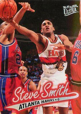 Steve Smith #5 Basketball Cards 1996 Ultra