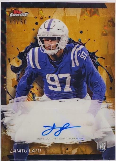 Laiatu Latu [Gold Geometric Refractor] #RFA-LL