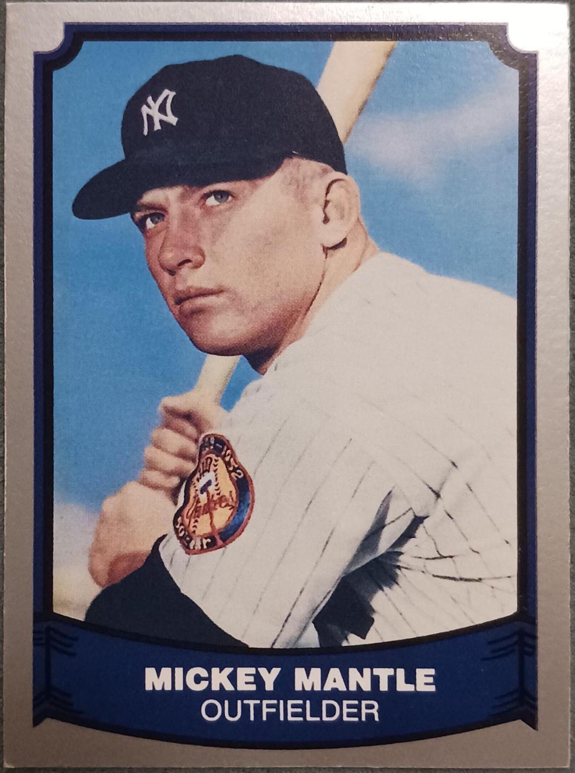 Mickey Mantle #7 Baseball Cards 1989 Pacific Legends