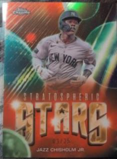 Jazz Chisholm Jr. [Orange Refractor] #SSC-35
