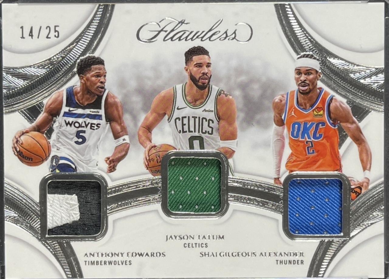 Anthony Edwards / Jayson Tatum / Shai Gilgeous-Alexander #3