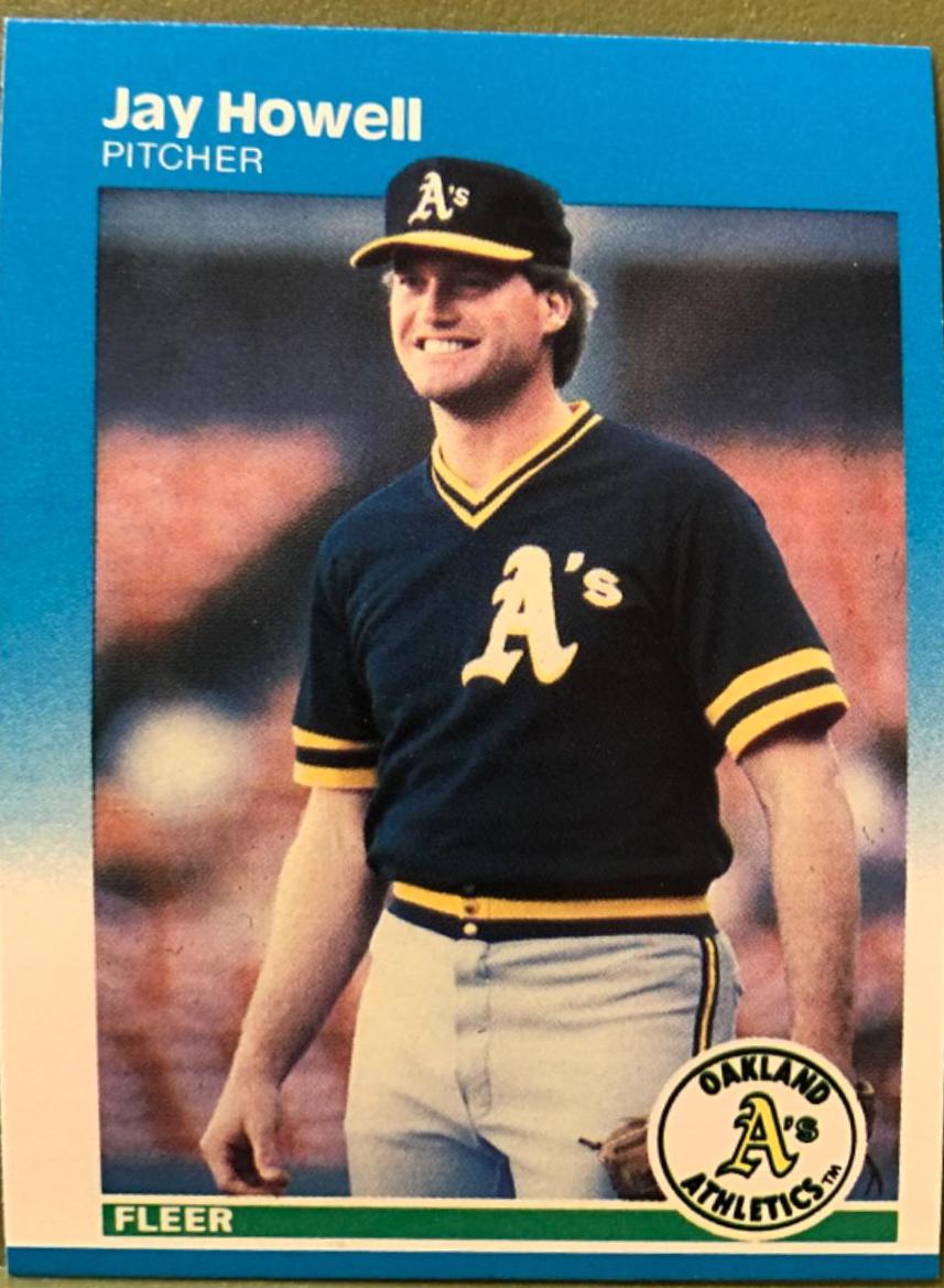 Jay Howell #395 Baseball Cards 1987 Fleer