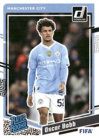Oscar Bobb #178 Soccer Cards 2023 Panini Donruss