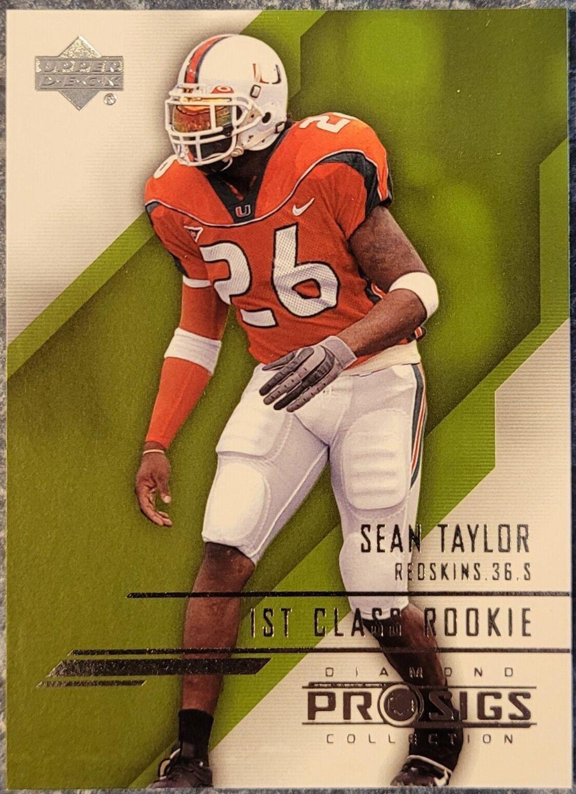 Sean Taylor [Rookie Gold] #95