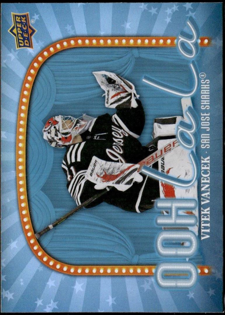 Vitek Vanecek #OLL-6 Hockey Cards 2024 Upper Deck Ooh La La