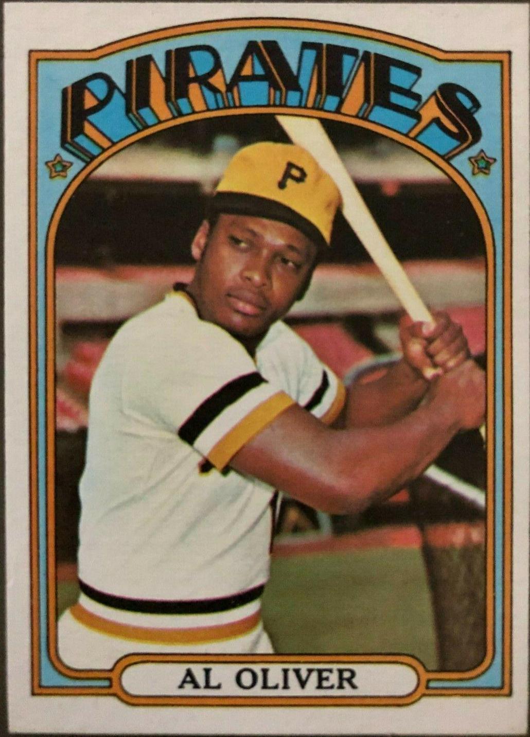 Al Oliver #575 Baseball Cards 1972 Topps