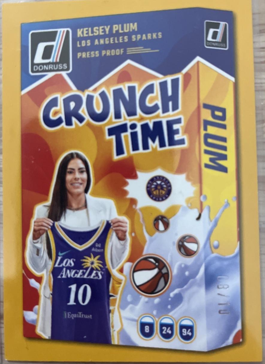 Kelsey Plum [Press Proof Gold] #8