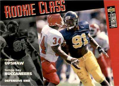 Regan Upshaw #10 Football Cards 1996 Collector's Choice