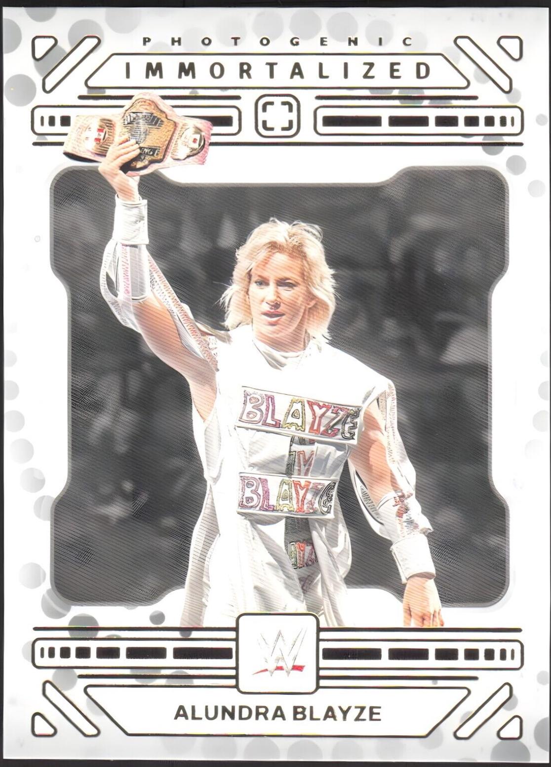 Alundra Blayze #7 Wrestling Cards 2024 Panini PhotoGenic WWE Immortalized