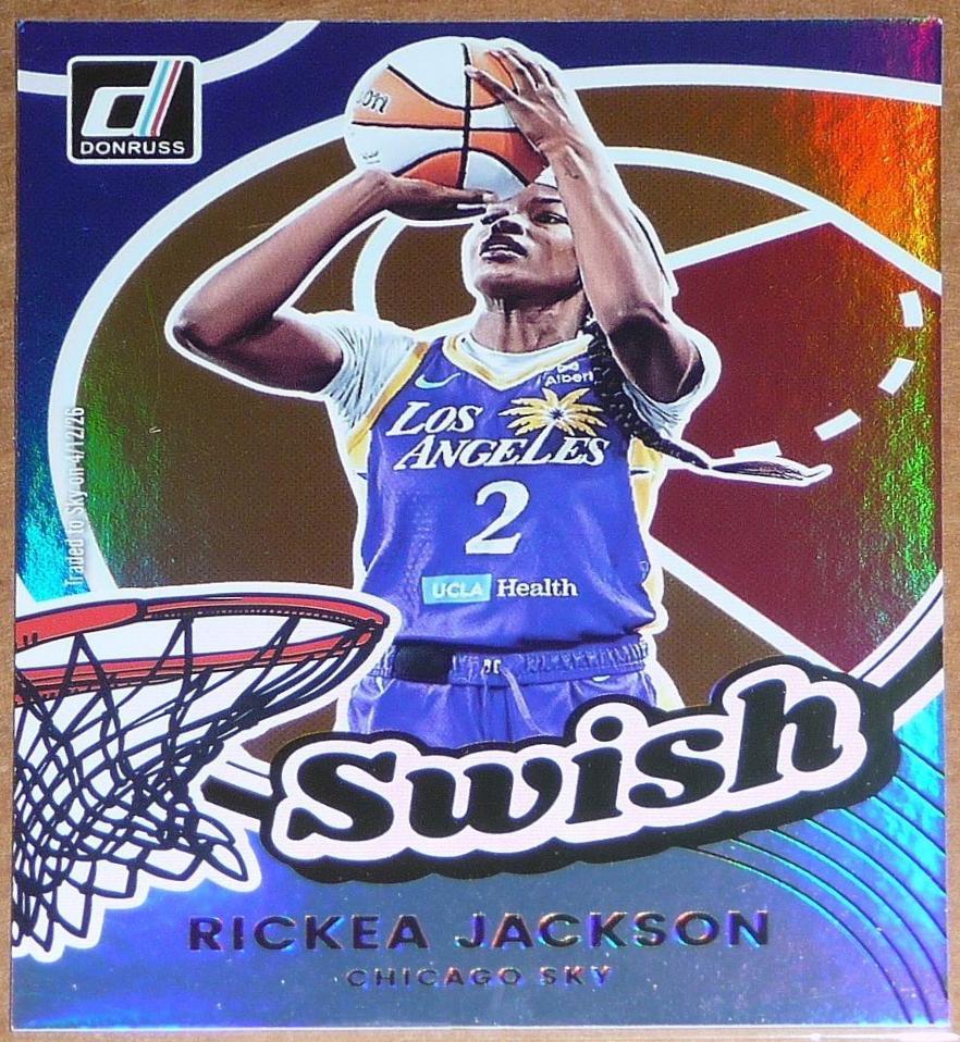 Rickea Jackson #15 2026 Panini Donruss WNBA Swish