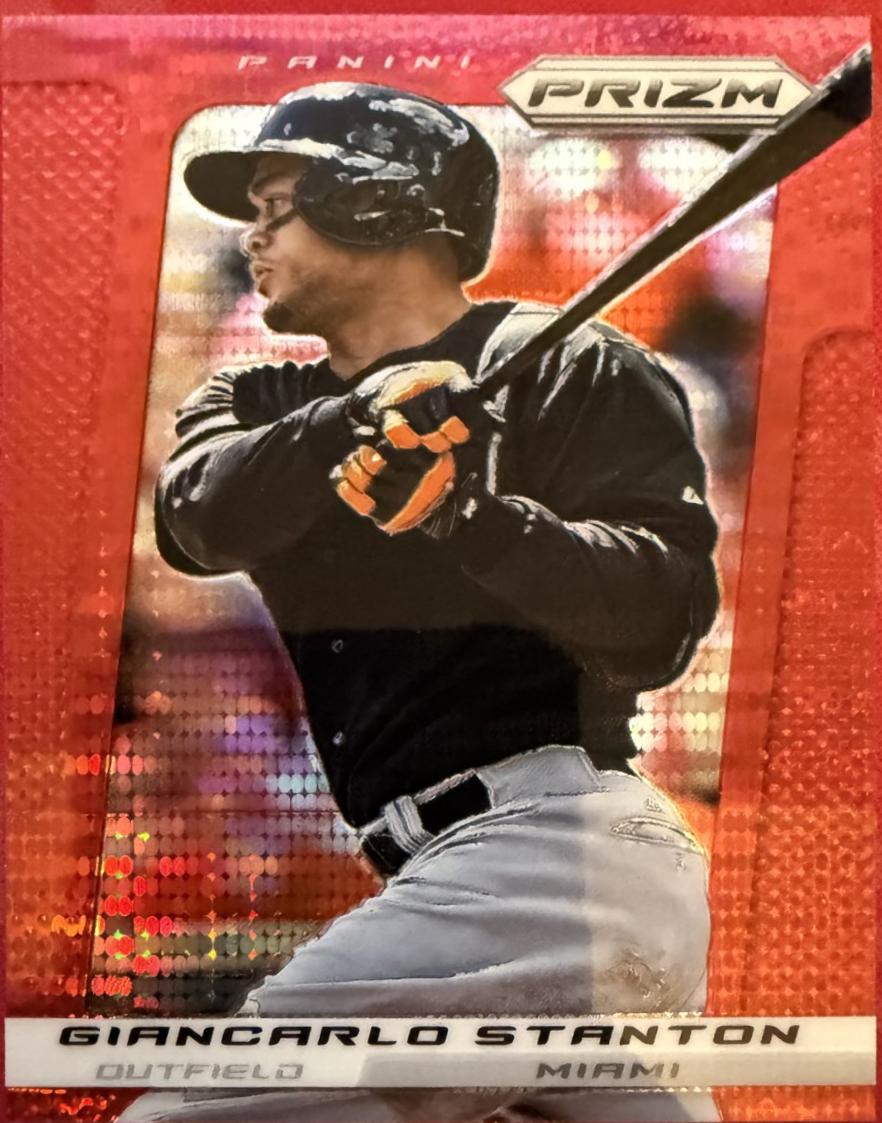 Giancarlo Stanton [Red Pulsar Prizm] #34