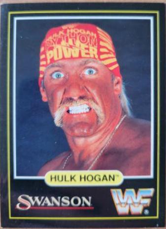 Hulk Hogan Wrestling Cards 1991 Swanson WWF