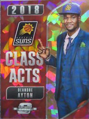 Deandre Ayton #3 Basketball Cards 2018 Panini Contenders Optic Class Acts