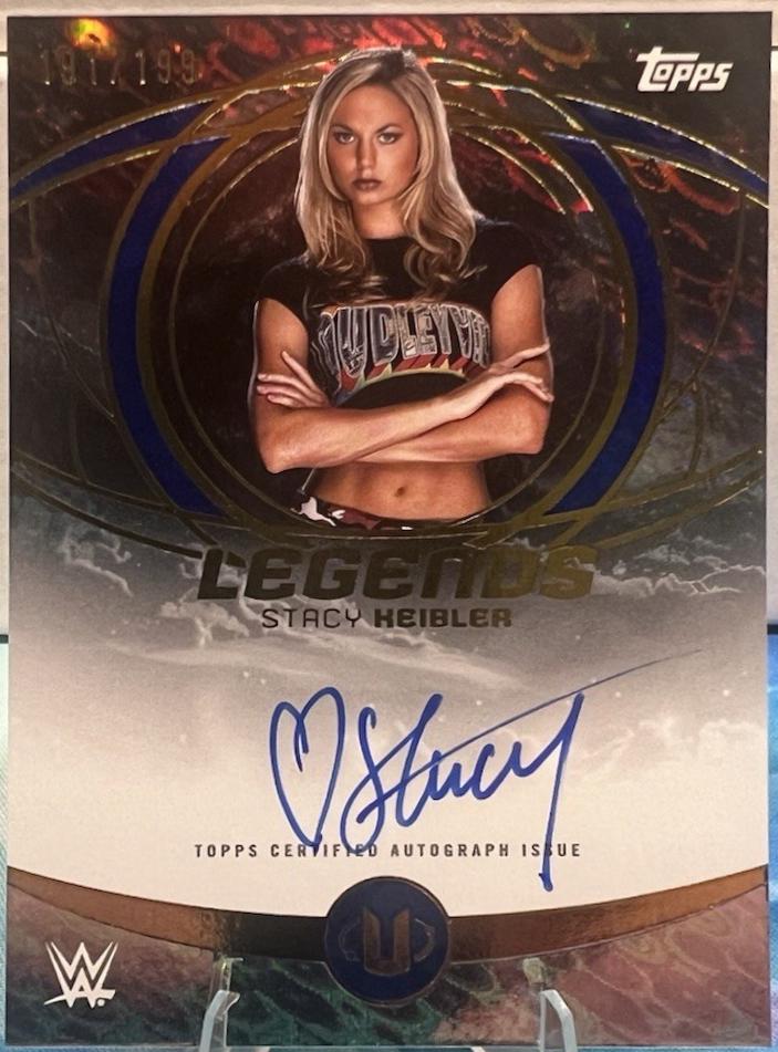 Stacy Keibler [Blue Pulse] #LGA-SKI Prices | 2025 Topps Universe