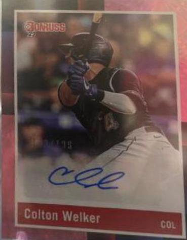 Colton Welker [Pink Fireworks] #R88S-CW