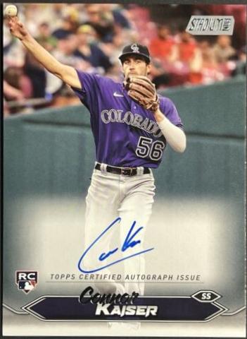 Connor Kaiser #SCBA-CKA Baseball Cards 2024 Topps Stadium Club Autograph