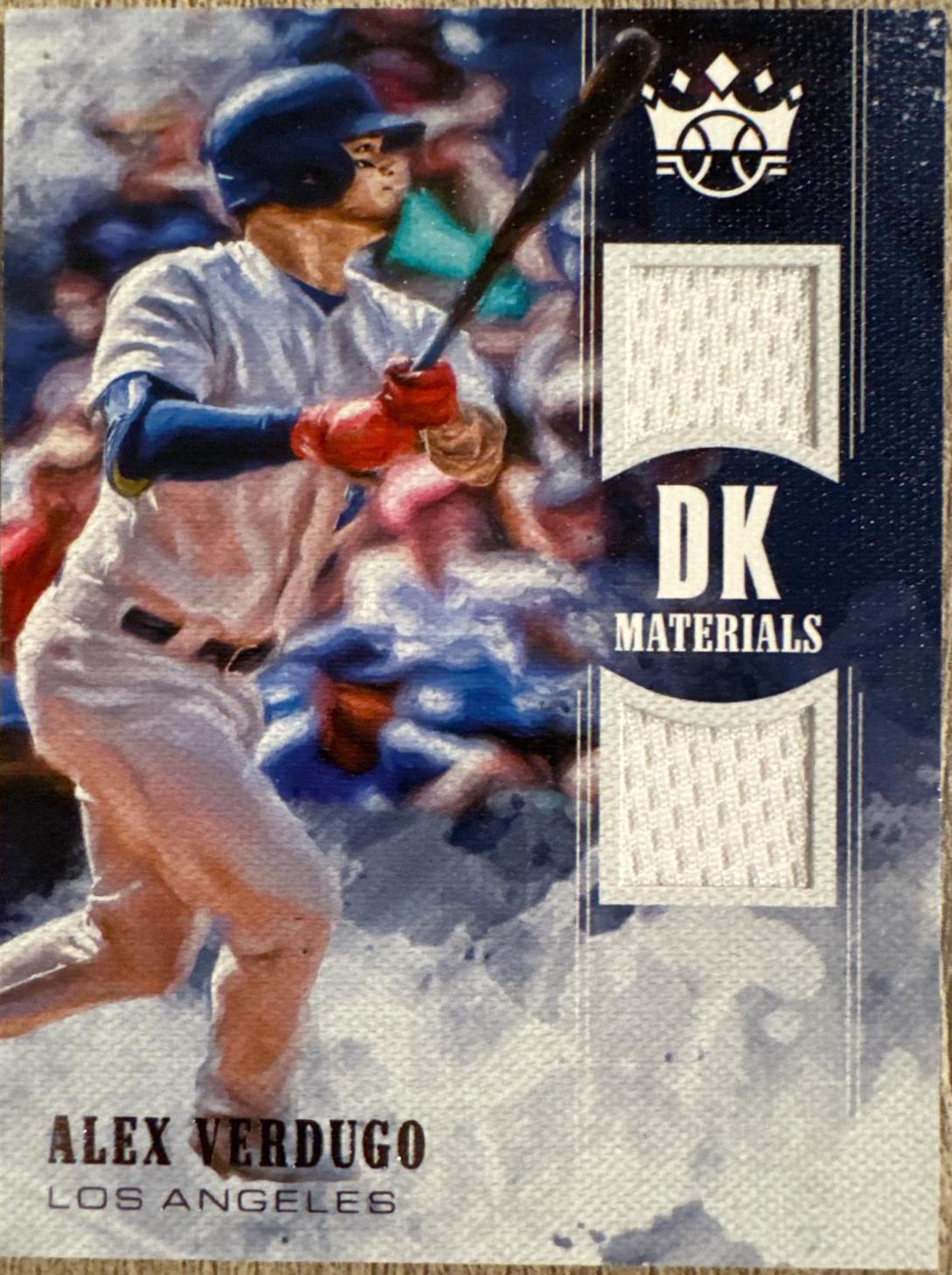 Alex Verdugo #DKM-AV 2018 Panini Diamond Kings Baseball DK Materials