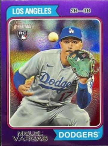 Miguel Vargas [Chrome Refractor] #694