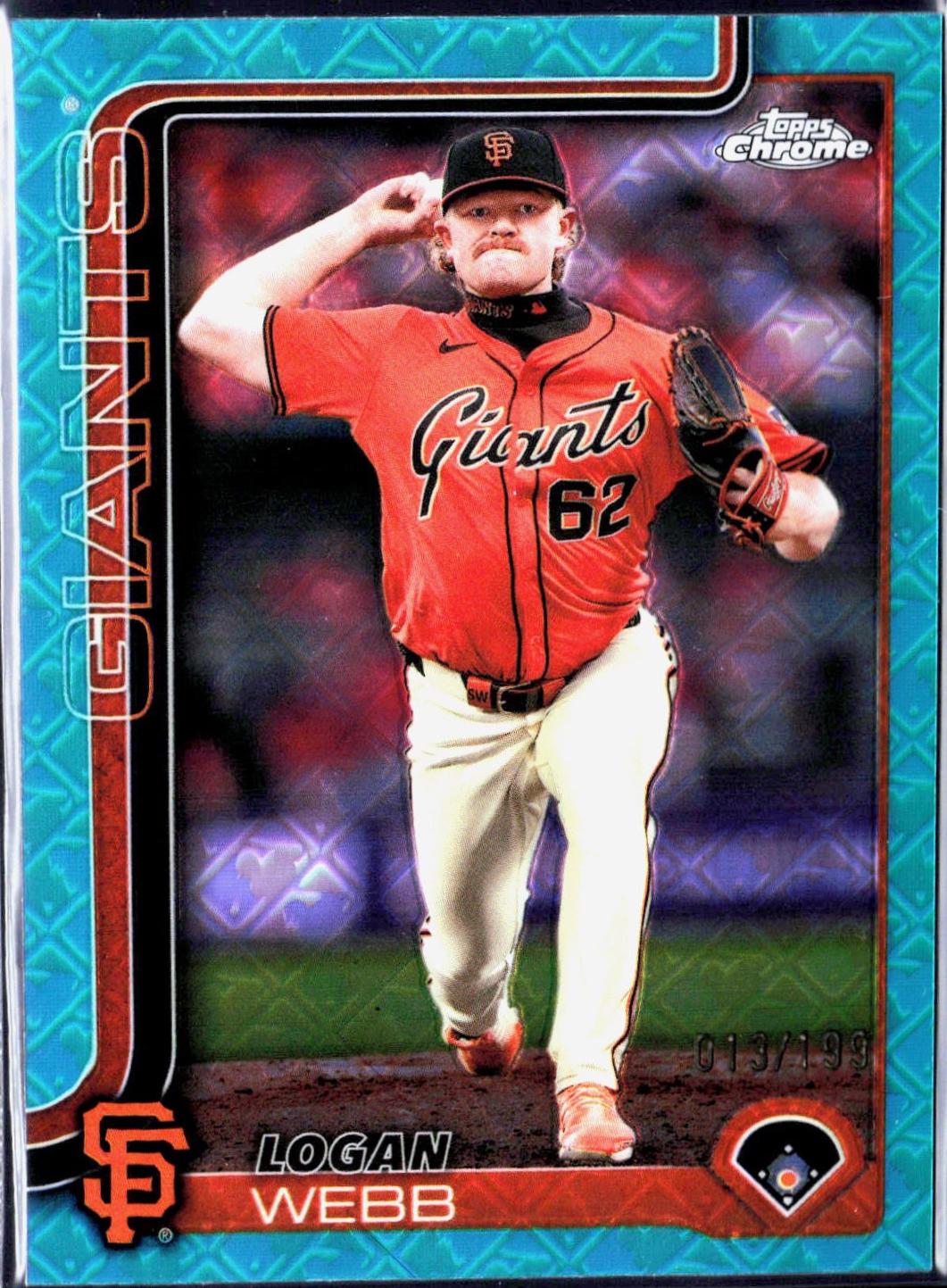 Logan Webb [Aqua Refractor] #296