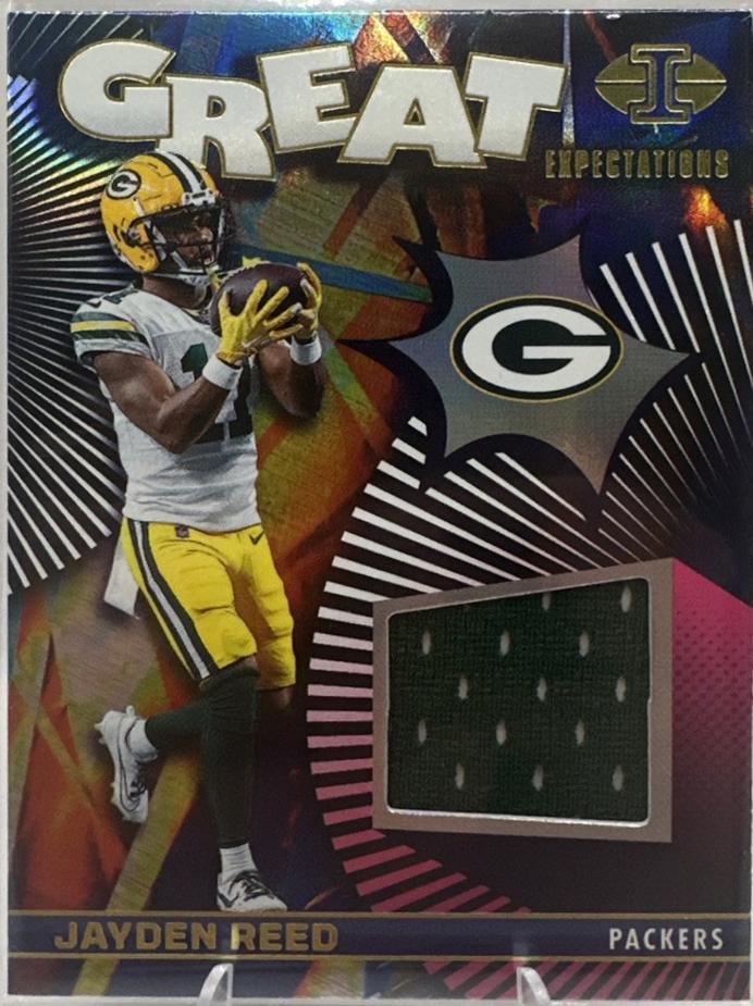 Jayden Reed #GE-JRD 2024 Panini Illusions Great Expectations Football