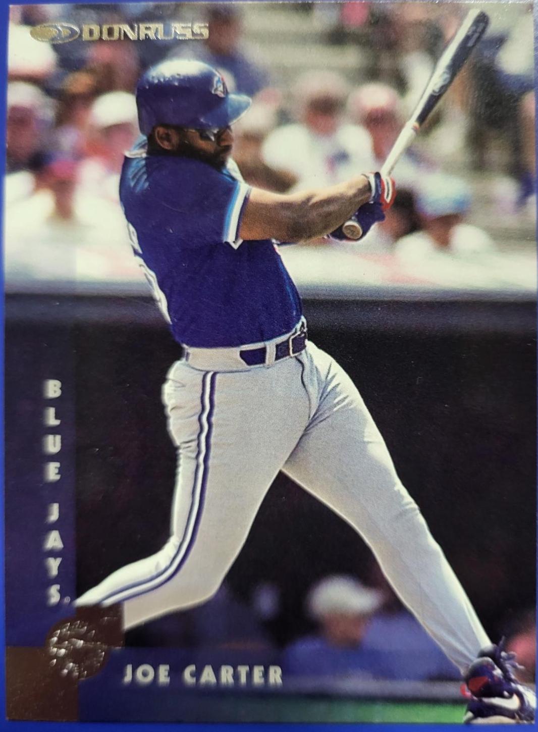Joe Carter #5 Baseball Cards 1997 Panini Donruss