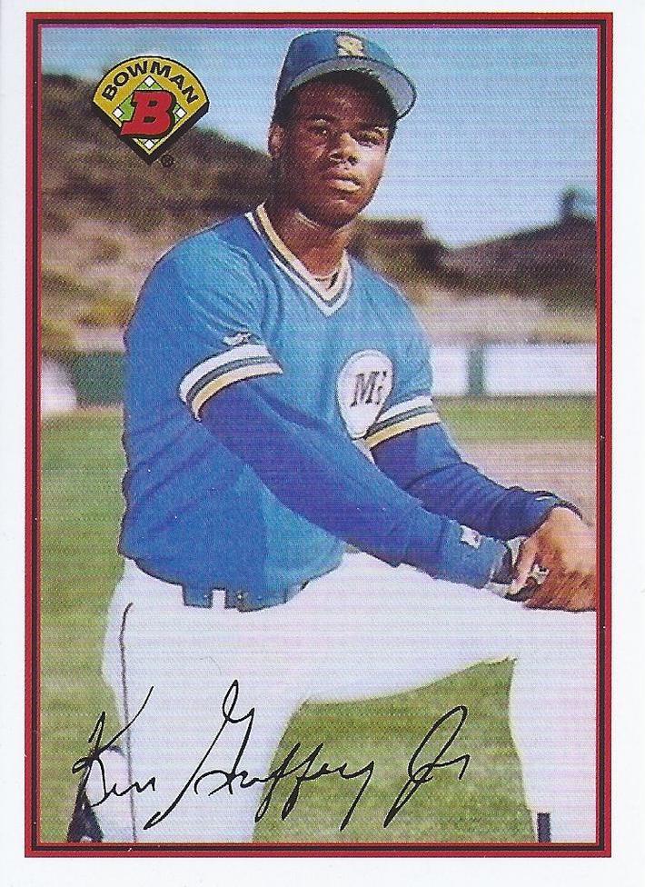 Ken Griffey Jr #ICR-46 Baseball Cards 2019 Topps Update Iconic Card Reprints