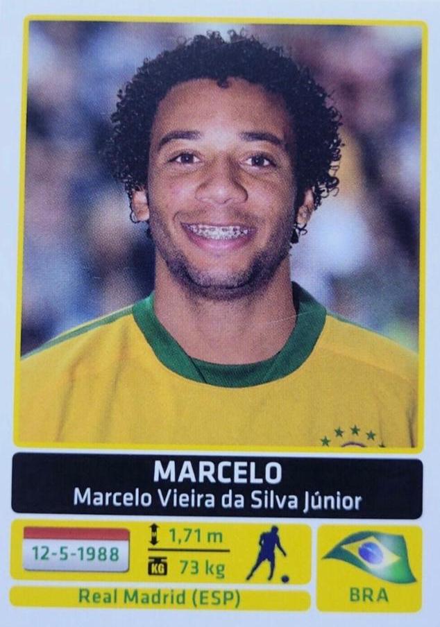 Marcelo #120 Soccer Cards 2011 Panini Copa America Argentina Sticker