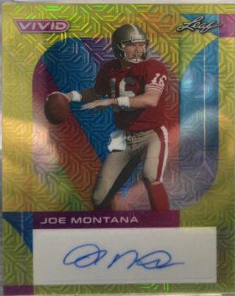 Joe Montana [Crystal Yellow] #BA-JM2