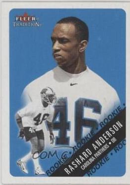 Rashard Anderson #308 Football Cards 2000 Fleer