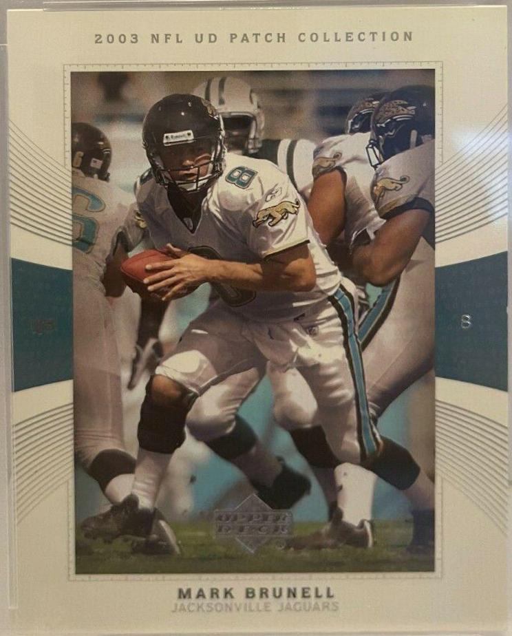 Mark Brunell #24 Football Cards 2003 Upper Deck Patch Collection