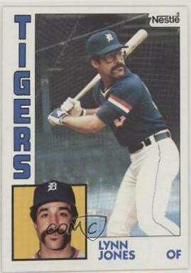 Lynn Jones #731 Baseball Cards 1984 Topps