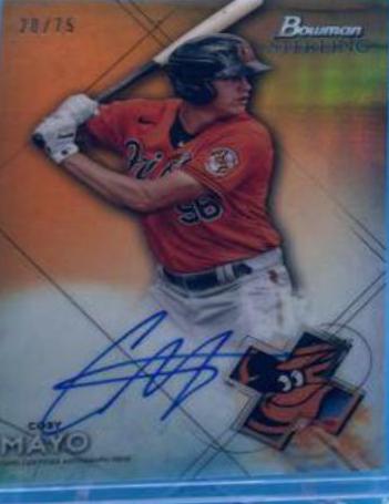 Coby Mayo [Orange Refractor] #BSPA-CMA