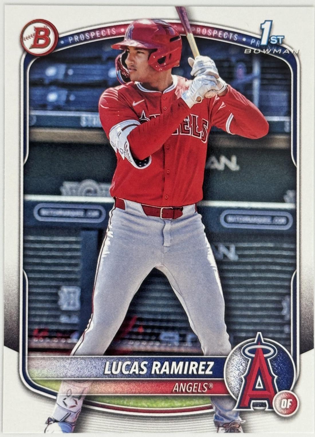 Lucas Ramirez #BP-135 Baseball Cards 2025 Bowman Prospects