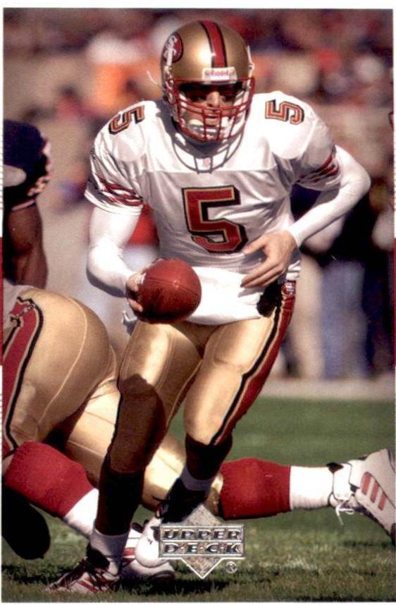 Jeff Garcia #6 Football Cards 2003 Upper Deck Patch Collection