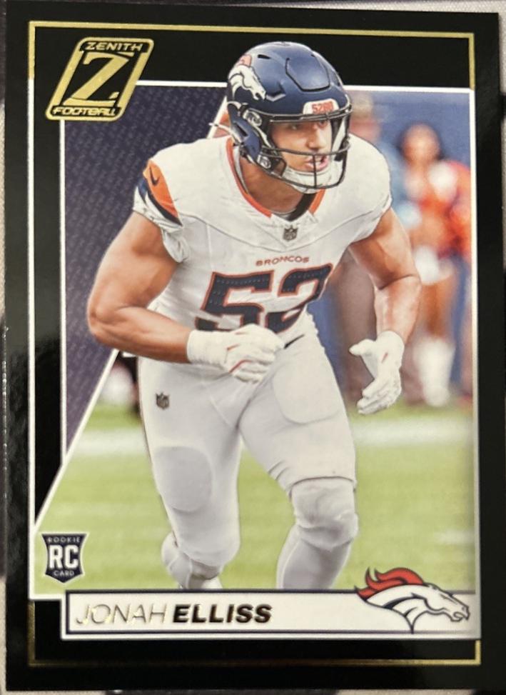 Jonah Elliss #157 Football Cards 2024 Panini Zenith