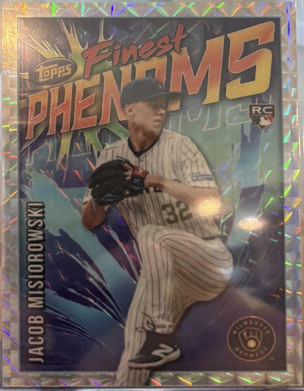 Jacob Misiorowski #FP-18 2026 Topps Finest Phenoms Baseball