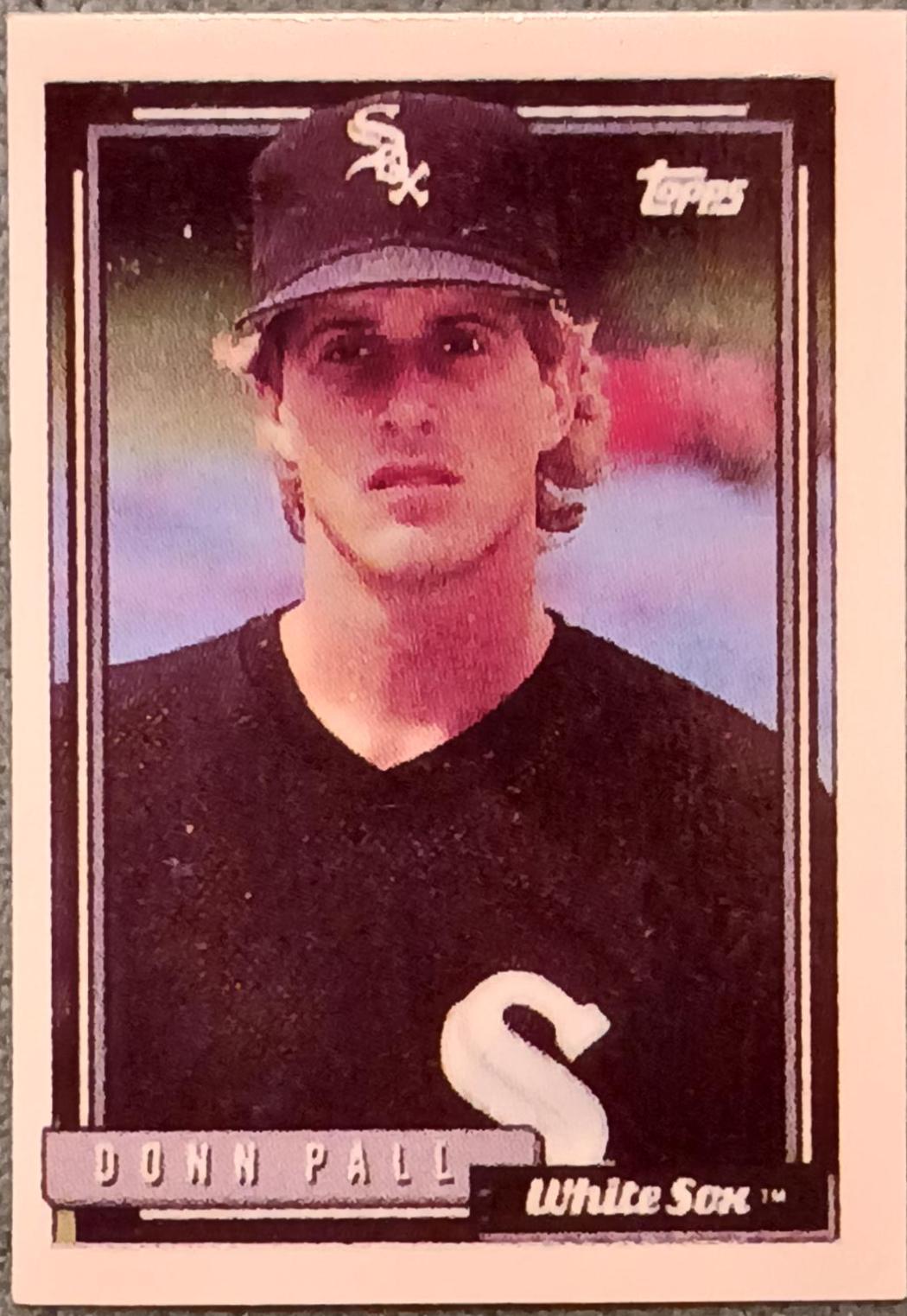 Donn Pall #57 Baseball Cards 1992 Topps Micro