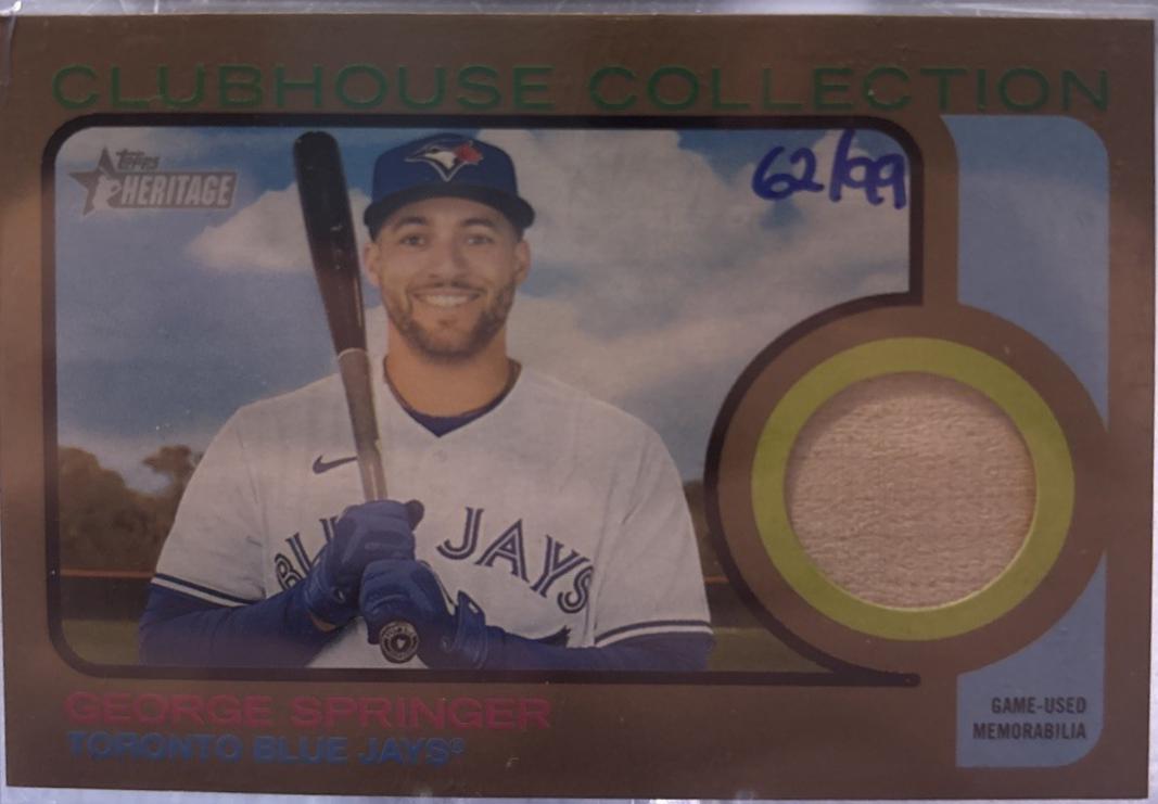 George Springer [Gold] #CC-GSR