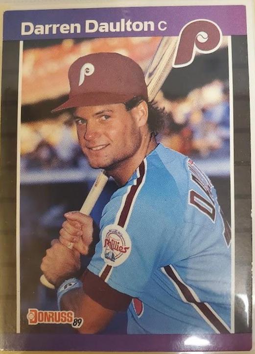 Darren Daulton #549 Baseball Cards 1989 Donruss