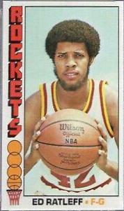 Ed Ratleff #18 Basketball Cards 1976 Topps