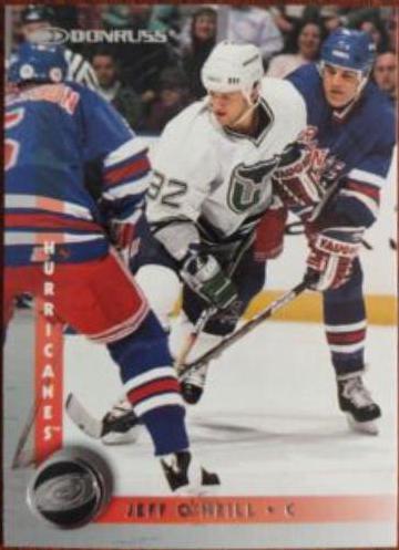 Jeff O'Neill #16 Hockey Cards 1997 Donruss