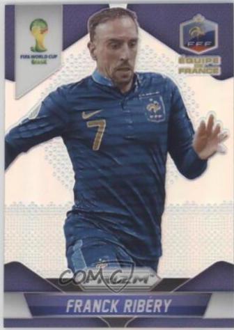 Franck Ribery #81 Soccer Cards 2014 Panini Prizm World Cup