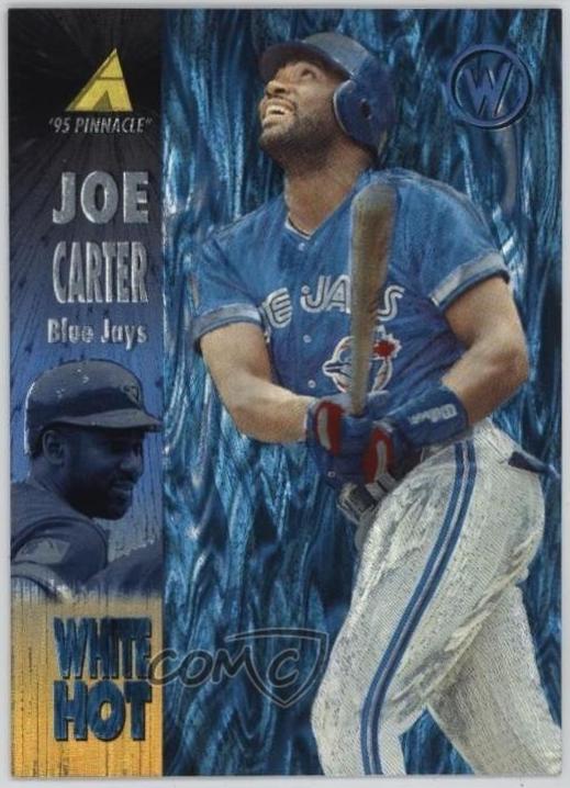 Joe Carter #WH16 1995 Pinnacle Baseball White Hot