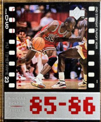 Michael Jordan #6 Basketball Cards 1998 Upper Deck MJ Living Legend