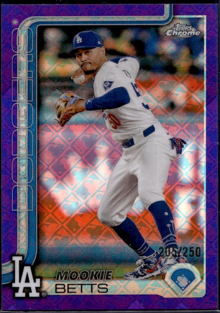 Mookie Betts [Purple Refractor] #50
