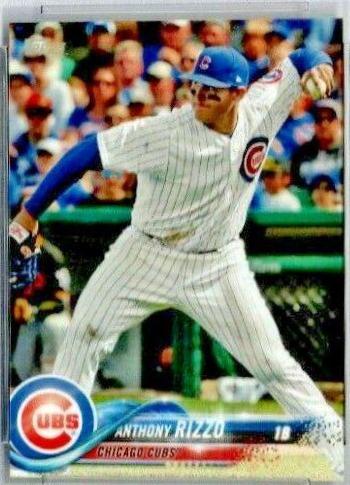 Anthony Rizzo #50 Baseball Cards 2018 Topps Mini