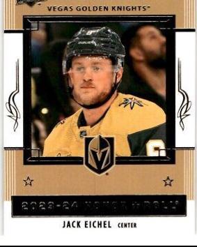 Jack Eichel #HR-17 Hockey Cards 2023 Upper Deck Honor Roll