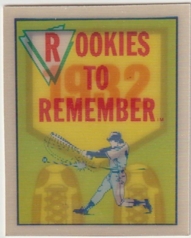 Billy Herman #8 1989 Score Rookies To Remember Baseball