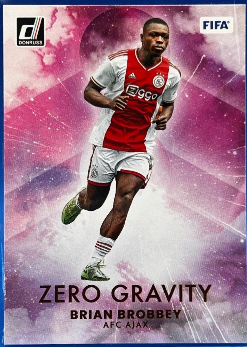 Brian Brobbey #22 Soccer Cards 2022 Panini Donruss Zero Gravity