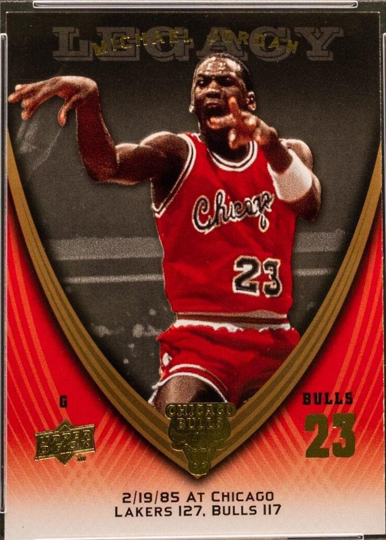 Michael Jordan #53 Basketball Cards 2008 Upper Deck Jordan Legacy